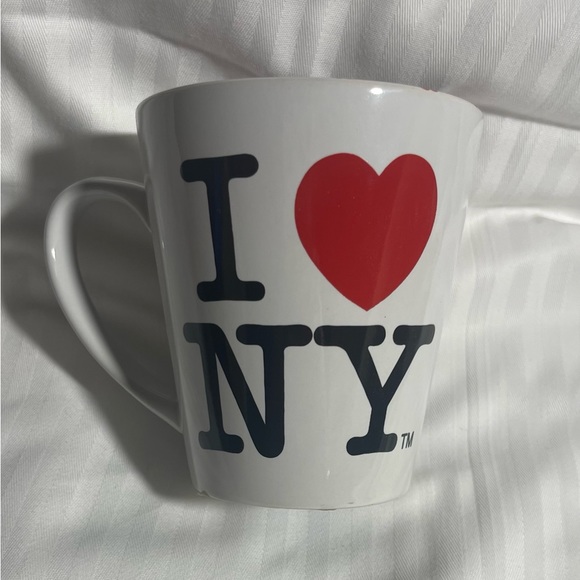 Jay Joshua I Love NY Ceramic Mug with Heart Pattern Design Inside NWT New York - Picture 3 of 5
